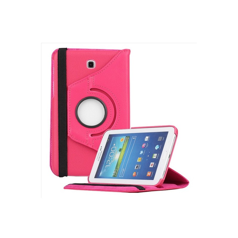 Funda Giratoria 360º para Samsung Galaxy Tab 3 de 7.0 Rosa