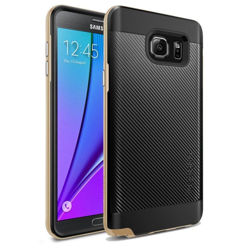 Funda tipo Neo Hybrid para Samsung Galaxy Note 5 Oro