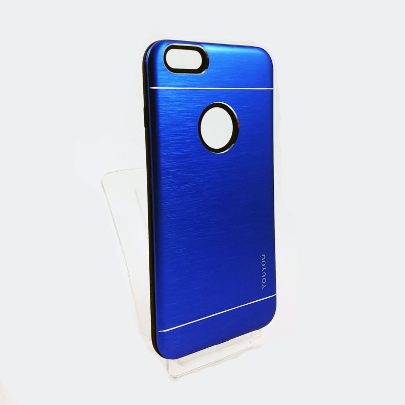 Funda YouYou de Aluminio color Azul para Iphone 6 y 6S