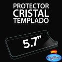 Protector Pantalla Cristal Templado Universal Móviles de 5,7 Pulgadas
