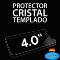 Protector Pantalla Cristal Templado Universal Móviles de 4 Pulgadas