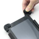 Funda Universal Silicona Soporte para Tablet de 9 a 12 Pulgadas Negro