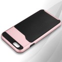 Funda de TPU + PC Hibrida con bumper para iPhone 6 y 6S Oro Rosa