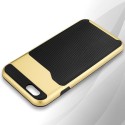 Funda de TPU + PC Hibrida con bumper para iPhone 6 Plus y 6S Plus Oro