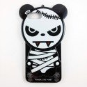 Funda TPU Oso Panda Like Punk para iPhone 7 Halloween Silicona Momia