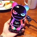 Funda TPU Oso Panda Like Punk para iPhone 7 Halloween Silicona Colores