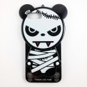 Funda TPU Oso Panda Like Punk iPhone 7 Plus Halloween Silicona Momia