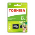 Tarjeta Memoria Micro SD HC 8GB Toshiba M102 Clase 4 + Adaptador