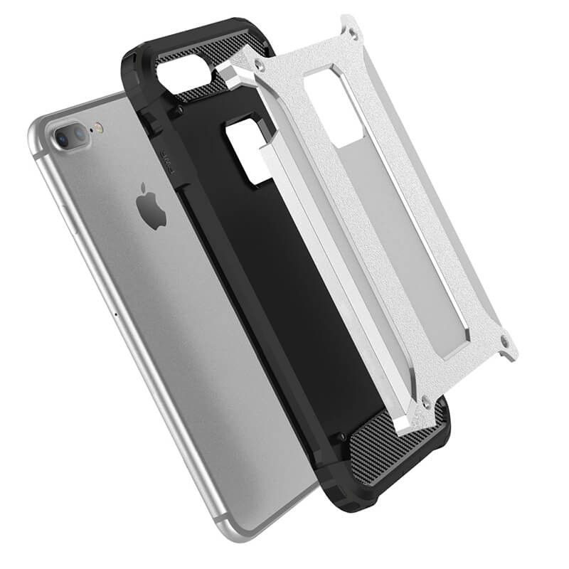 Funda tipo Tough Armor Tech todo terreno para iPhone 7 Plus Oro