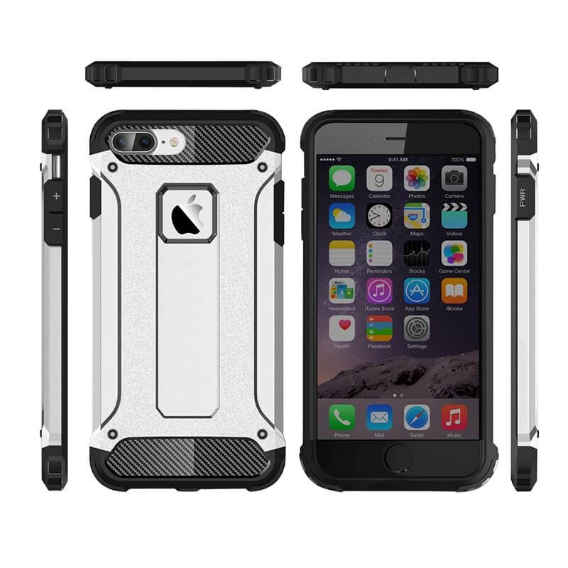 Funda tipo Tough Armor Tech todo terreno para iPhone 7 Plus Oro