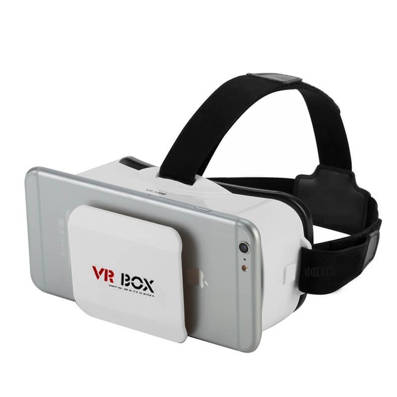Banzai cuidadosamente abrelatas Gafas Realidad Virtual 3D VR Box 11 Mini móviles Android y Iphone Rojo
