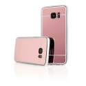 Funda Mirror Gel TPU efecto Espejo Samsung Galaxy S7 Edge Oro Rosa