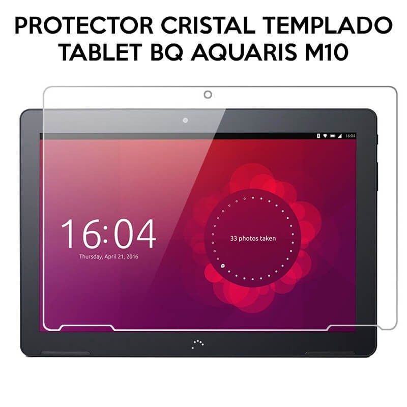 Protector de pantalla de Cristal Templado para BQ Aquaris M10