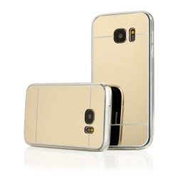 Funda Mirror Gel TPU efecto Espejo Samsung Galaxy S7 Dorado