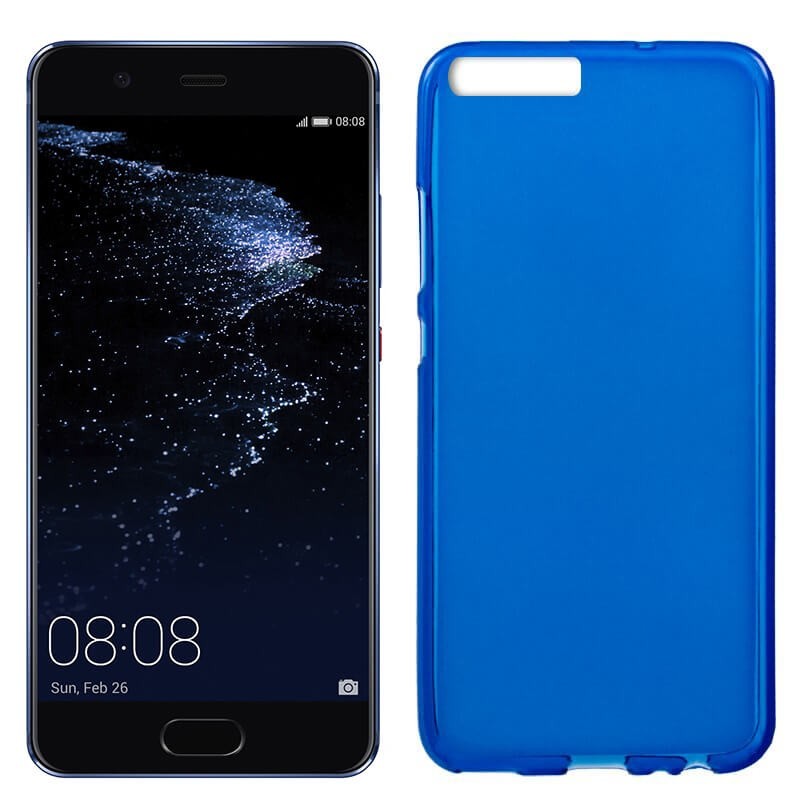Funda TPU Mate Lisa para Huawei P10 Silicona Flexible Azul
