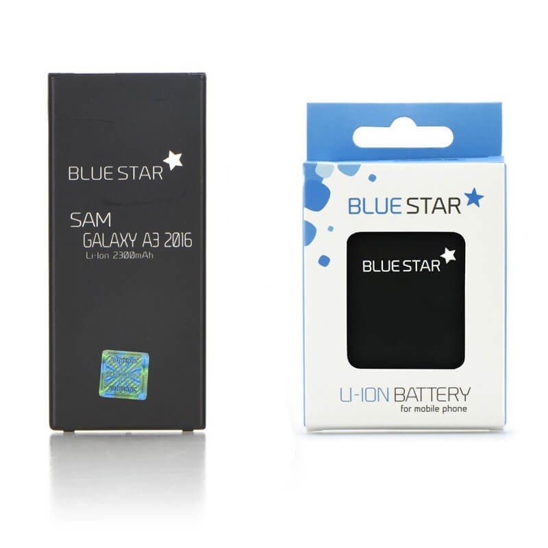 Batería interna Blue Star compatible Samsung Galaxy A3 2016 2300 mAh