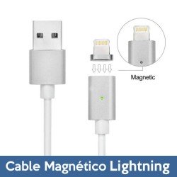 Cable de Carga y Datos Lightning con LED iPhone 5, SE, 6, 7, 7 Plus