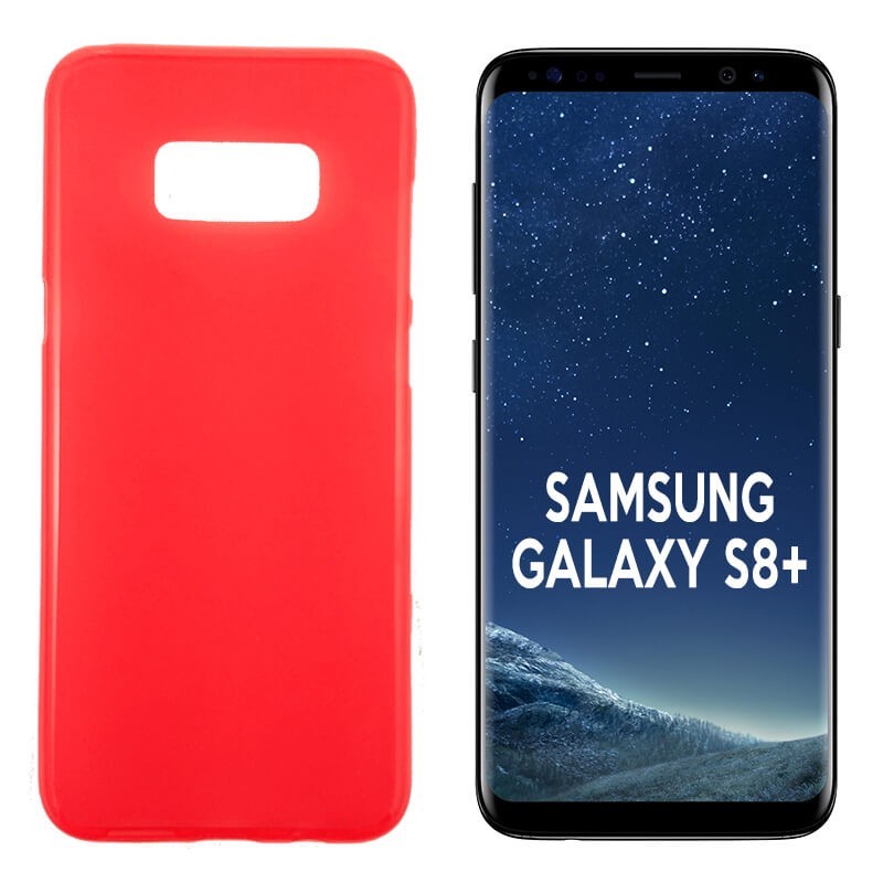 Funda TPU Mate Lisa para Samsung Galaxy S8+ / Plus Silicona Rojo