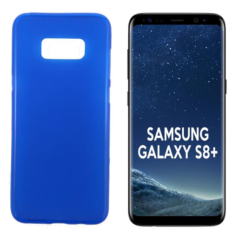Funda TPU Mate Lisa para Samsung Galaxy S8 Plus Silicona Azul