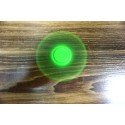 Fidget Spinner de Colores, Peonza dedo de tres puntas Antiestrés Verde
