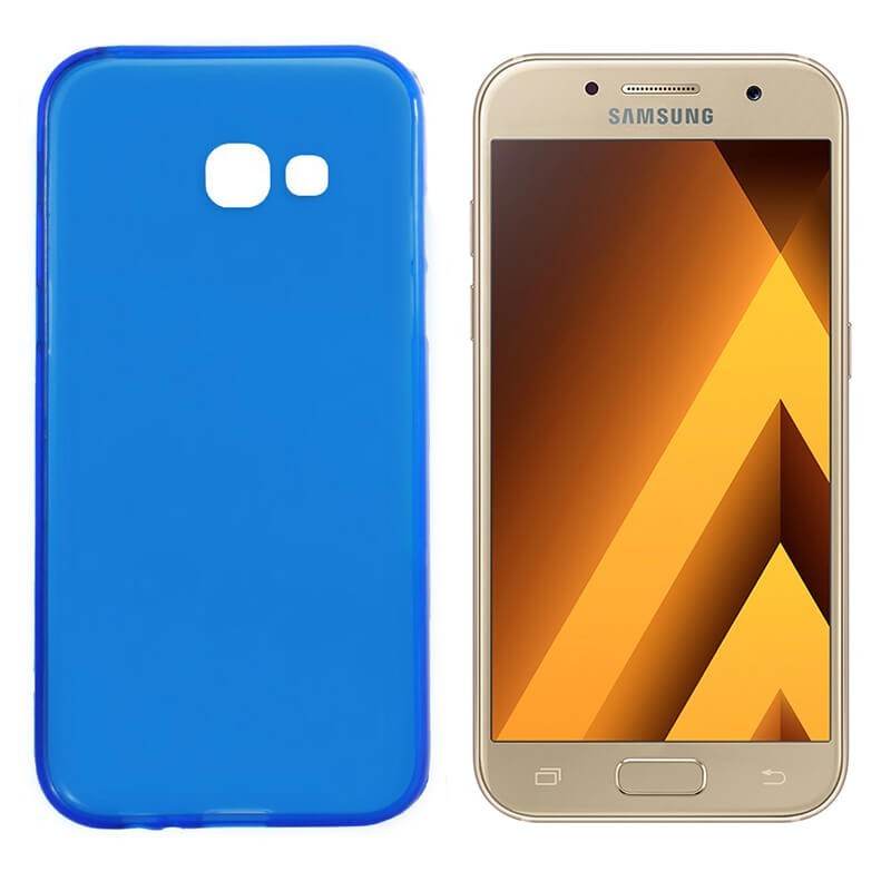 Funda TPU Mate Lisa Samsung Galaxy A3 2017 Silicona Flexible Azul