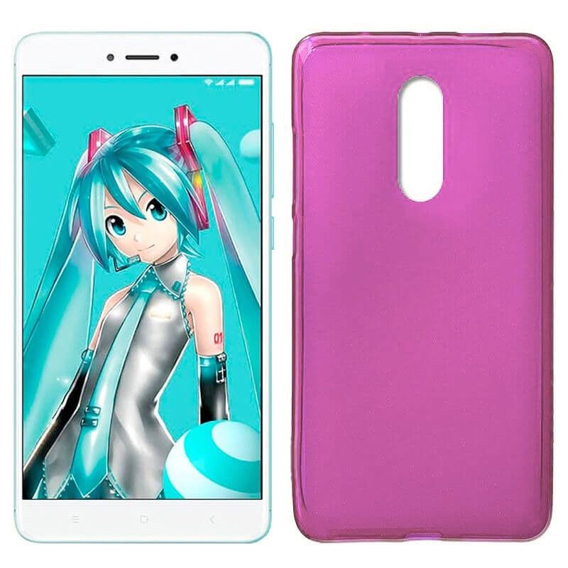 Funda TPU Mate Lisa para Xiaomi Redmi Note 4X Silicona Rosa
