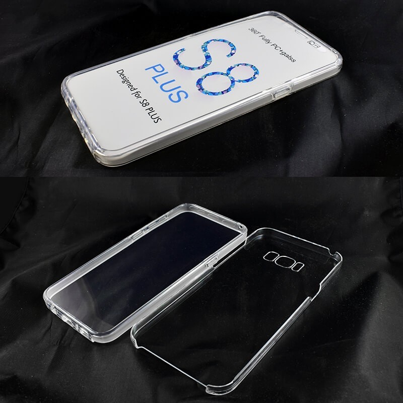 Funda TPU Doble 360 Frontal Trasera Sin Puntos Samsung Galaxy S8 Plus