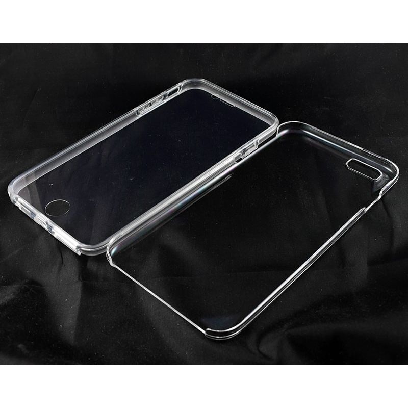 Funda TPU Doble Delantera Trasera Sin Puntos iPhone 6 Plus y 6S Plus