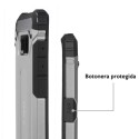 Funda Forcell Armor Tech híbrida para Samsung Galaxy S8 Plus Plata