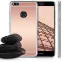 Funda Mirror Gel TPU efecto Espejo Huawei P10 Lite Oro Rosa