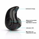 Mini Auricular Bluetooth 4.1 + EDR S530 Negro, Manos Libres y Música