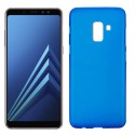 Funda TPU Mate Lisa Samsung Galaxy A8 2018 Silicona Flexible Azul