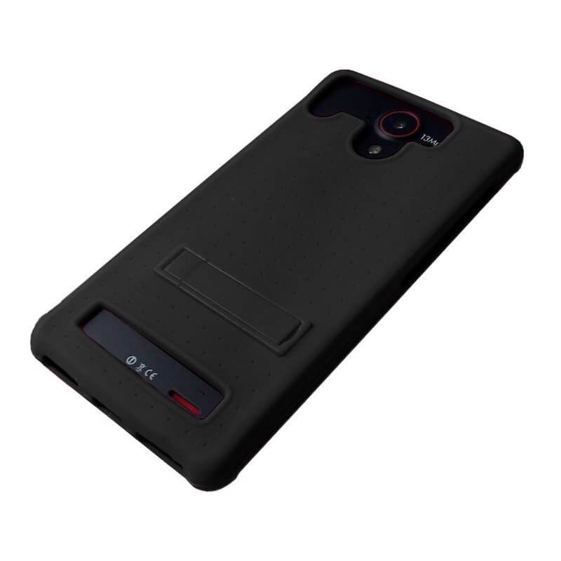 Funda Universal Silicona Negra para móviles de 4.5 a 4.7 Pulgadas