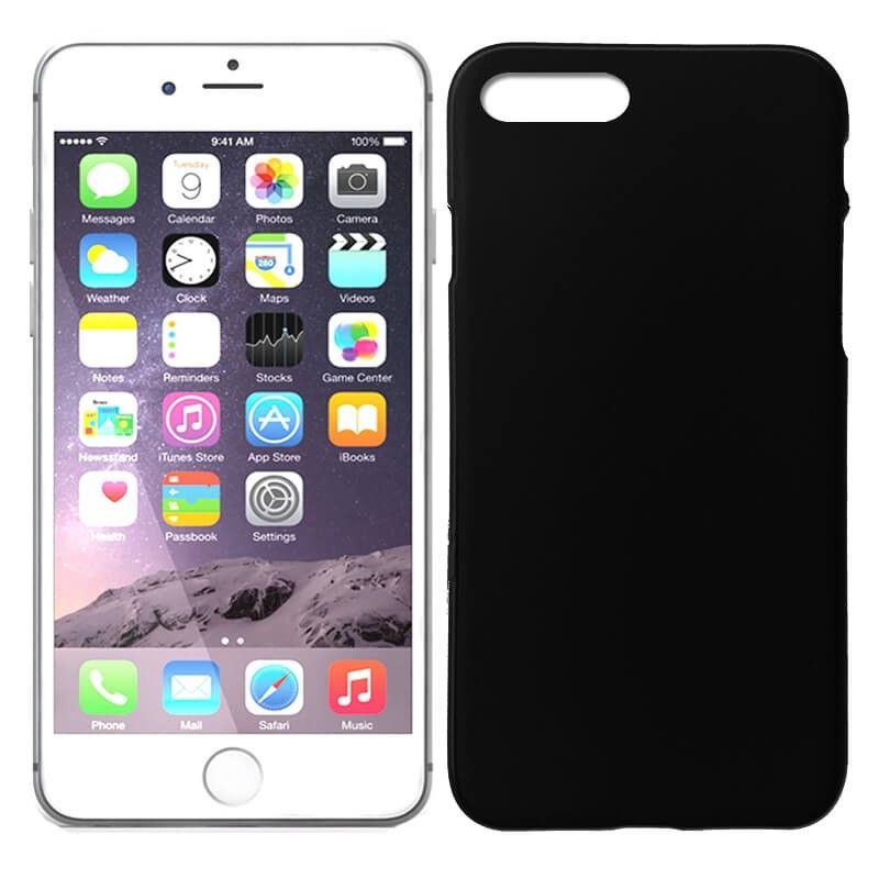 Funda de TPU Mate Lisa para iPhone 7 Plus / iPhone 8 Plus Silicona Negro
