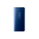 Funda de Espejo Azul Clear View con soporte - Samsung Galaxy S9