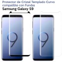 Protector pantalla Cristal Templado Completo Curvo Samsung Galaxy S9