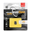 Tarjeta de Memoria Micro SD HC 16GB Clase 4 Imro para móvil y tablet