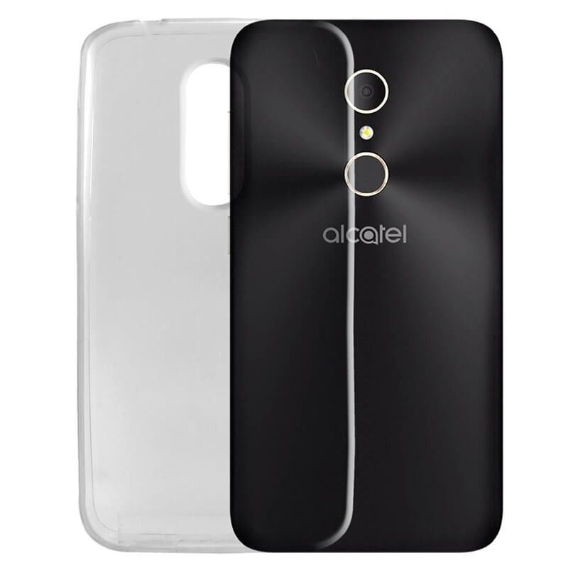 Funda de TPU Silicona Transparente para Alcatel U5 Plus