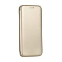 Funda de libro magnético Forcell Elegance - Huawei P20 Lite Dorado