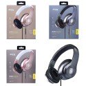 Auriculares con cable Wired Stereo Ajustables con Diadema K3407