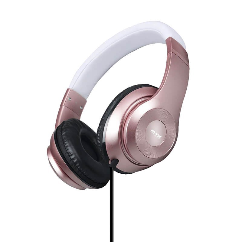 Auriculares con cable Wired Stereo Ajustables con Diadema K3407