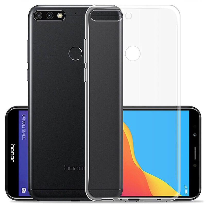 Funda de TPU Silicona Transparente para Huawei Y7 2018