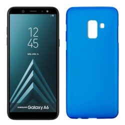 Funda TPU Mate Lisa Samsung Galaxy A6 Silicona Flexible Azul
