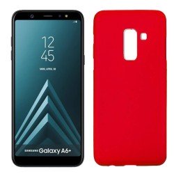 Funda TPU Mate Lisa Samsung Galaxy A6+ Silicona Flexible Rojo