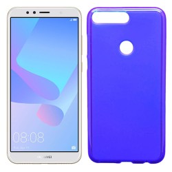 Funda de TPU Mate Lisa para Huawei Y6 2018 / Honor 7A Silicona Azul