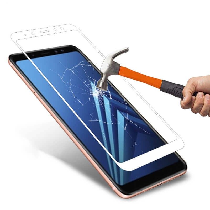 Protector pantalla con adhesivo y pegado completo - Samsung Galaxy A6 Plus 2018