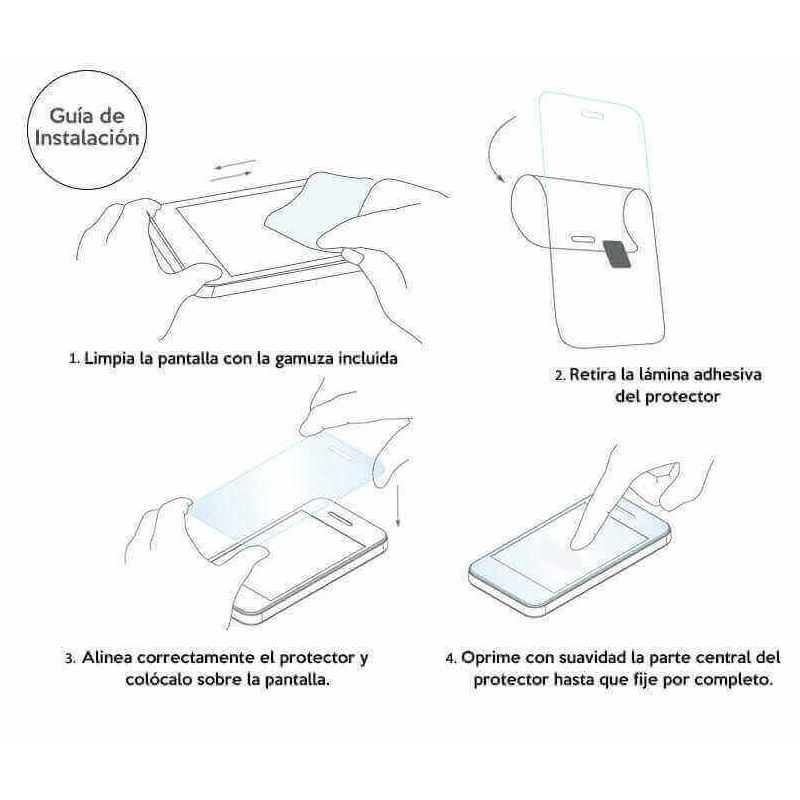 Protector pantalla con adhesivo y pegado completo - Huawei P20 Pro