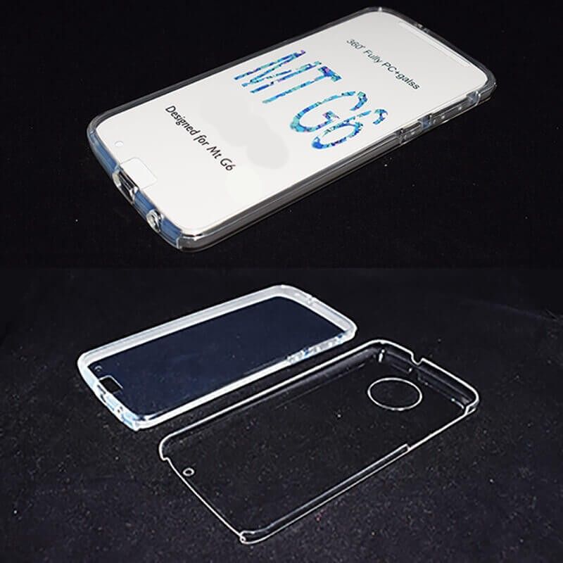 Funda Doble 360 Frontal y Trasera Sin Puntos - Motorola Moto G6