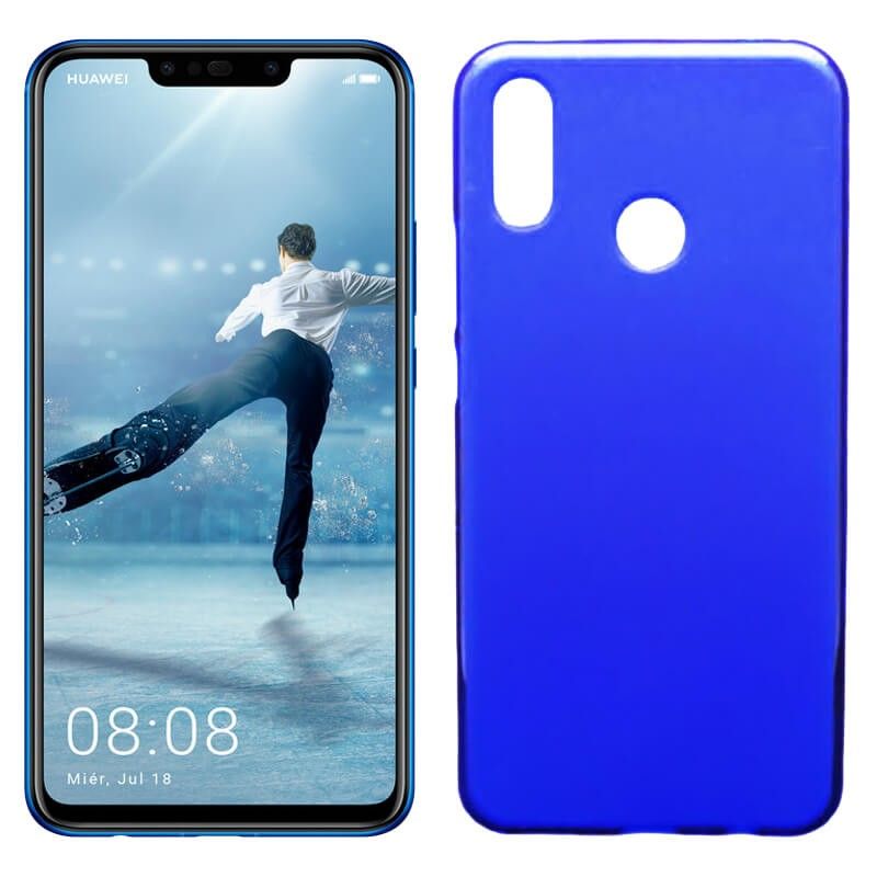 Funda de TPU Mate Lisa para Huawei P Smart Plus Silicona Azul