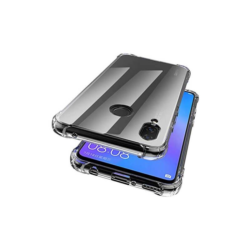 Funda transparente Antishock de silicona - Huawei P Smart Plus